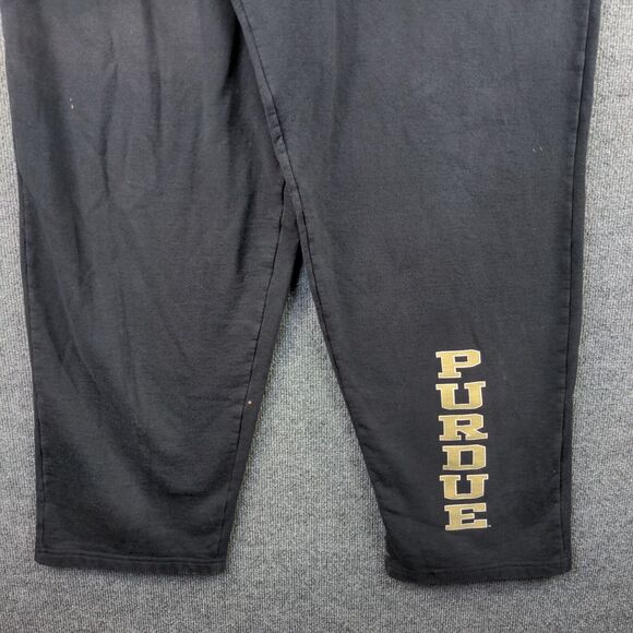 TCX Apparel Purdue University Boilermakers Sweatpants Mens Size XL Black Logo - Picture 7 of 16
